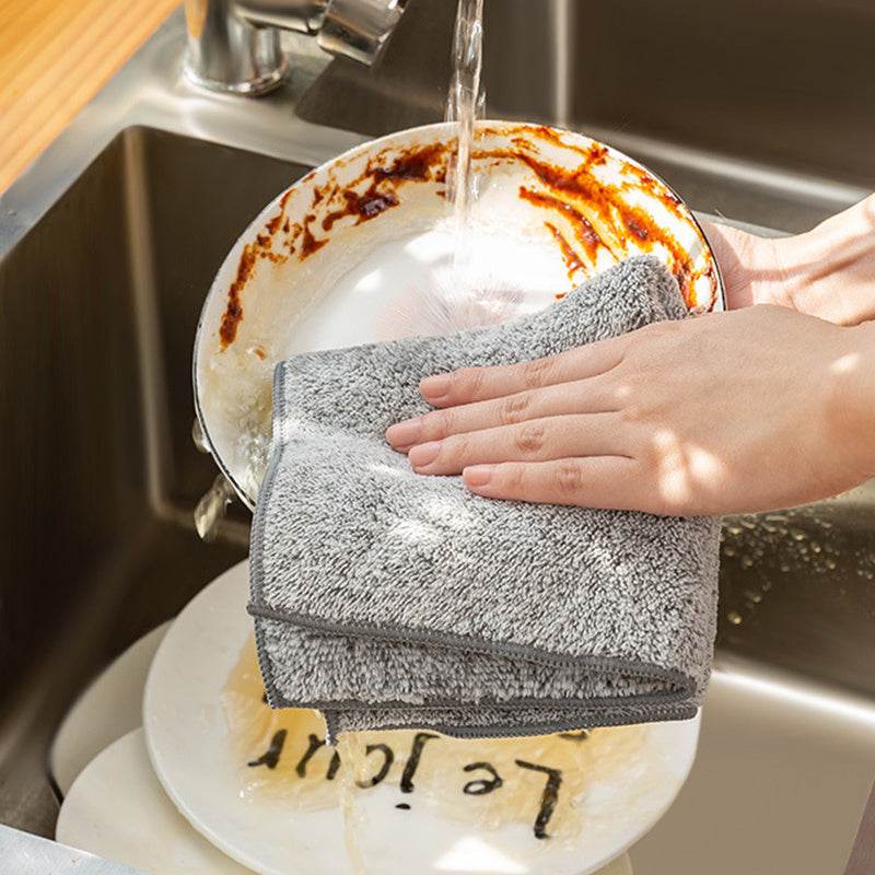 Bamboo Kitchen towel Fine Fiber Dish Cloth