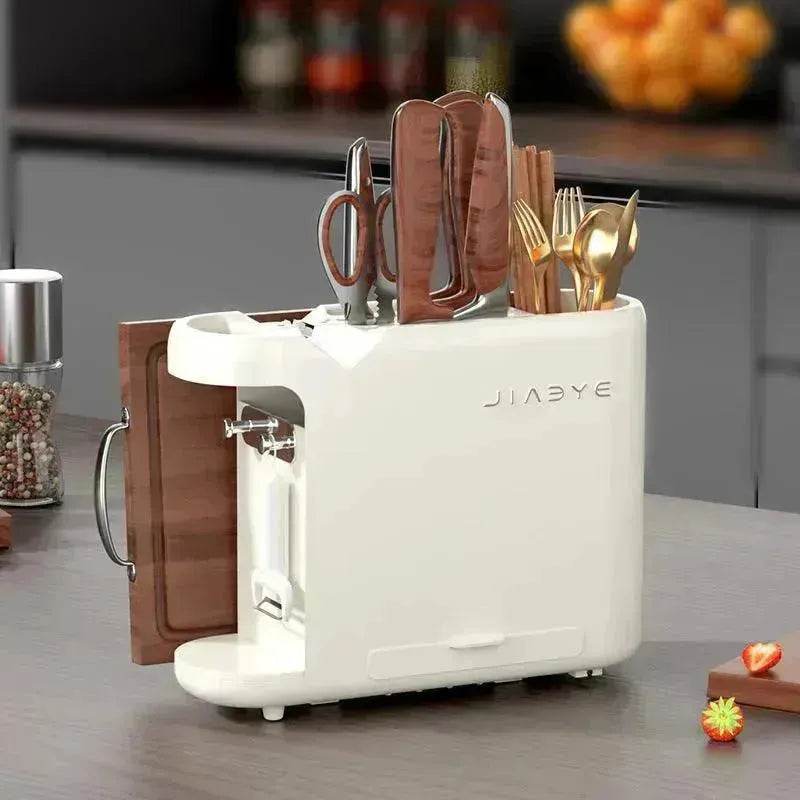 Kitchen Knife Rack Storage Rack Dish Chopsticks Chopping Board Pot Cover